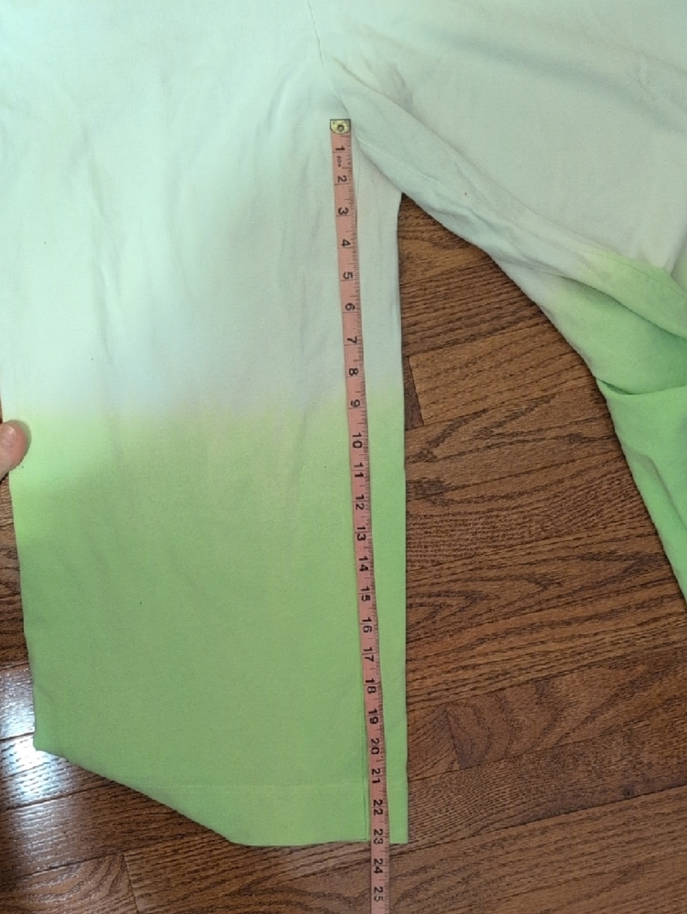 Nike Green and White Dip-Dye Sleeveless Jumpsuit - Picture 8 of 8